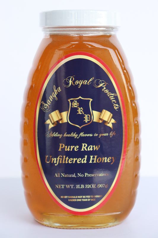 Pure Raw Unfiltered Honey 2 lbs.